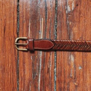 Vintage Braided Belt